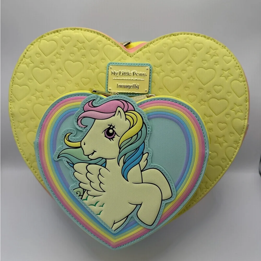 My Little Pony Skydancer Heart-Shaped Mini Backpack Bag NWT
